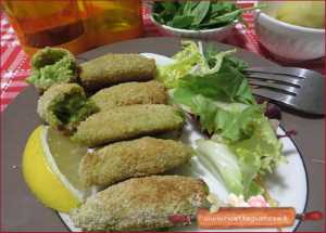 crocchette patate spinaci e noci