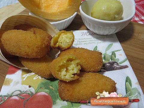 crocchette di patate e zucca