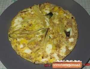 Frittata al forno con cipolle di tropea