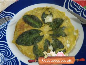 frittata alla salvia