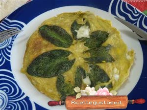 frittata alla salvia ricetta