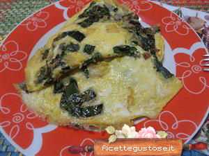 frittata bietola e parmigiano