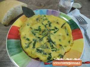 frittata foglie di amaranto