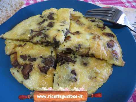 Frittata ai funghi porcini