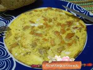 frittata di zucca piccante ricetta