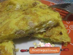 frittata zucchine tonde luganega ricetta