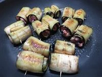 involtini melanzane e salsiccia immagine 3