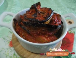 melanzane alla parigiana arrotolata