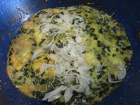 omelette aglio fresco grana padano