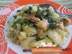 pancotto rucola e patate ricetta