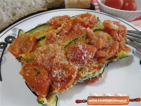 parmigiana fredda di zucchine