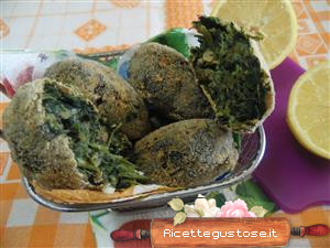 polpette di cicoria senza glutine