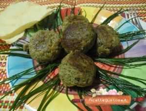 polpette patate ed agretti
