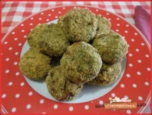Polpette con pollo e zucca ayote verde