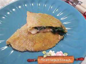 sofficini al forno con rughetta