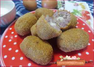 ricetta suppli con risoto more di rovo