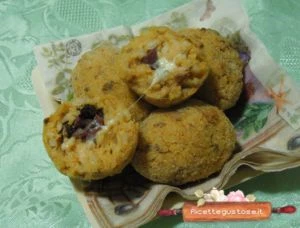 suppllì di riso manzo affumicato e formaggio ricetta