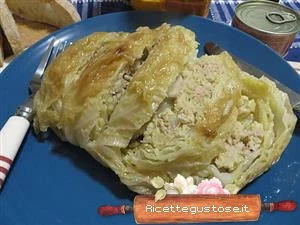 verza ripiena al tonno ricetta