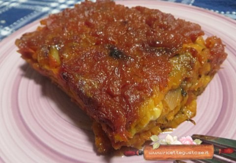 zucca grigliata alla parmigiana