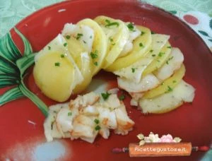 caprese ai gamberoni ricetta