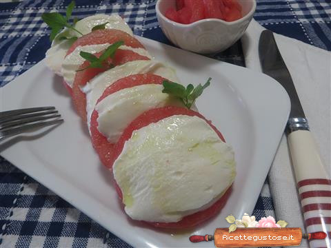 caprese all anguria