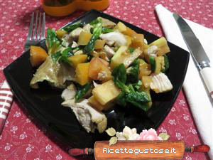 coniglio freddo insalata