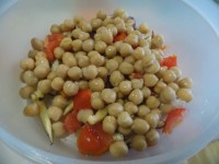 insalata ceci e pomodori immagine 2