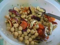 insalata ceci e pomodori immagine 7