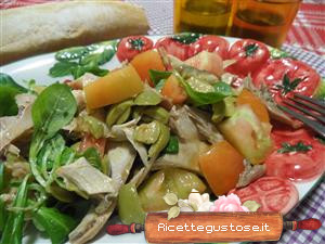 Insalata di faraona