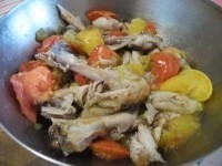 insalata di pollo rabarbaro e strega delle erbe immagine 7