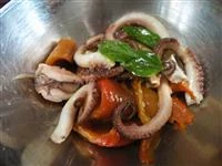 polpo con peperoni arrosto immagine 8