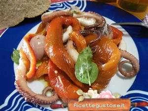polpo peperoni arrosto