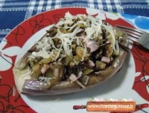 melanzane striate fredde riso selvaggio e salame rosa ricetta