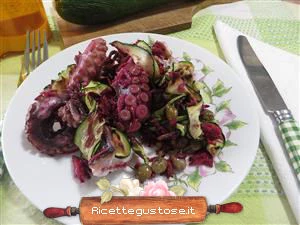 polpo in insalata gustoso ricetta