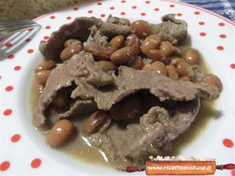Straccetti freddi ai fagioli