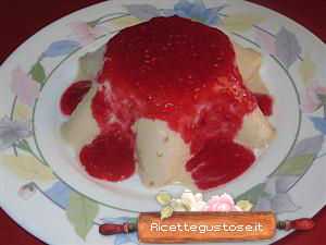 budino ai lamponi