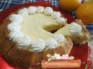 charlotte al pandoro ricetta