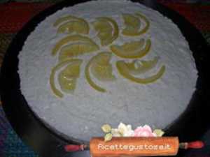cheesecake limone cioccolato bianco ricetta