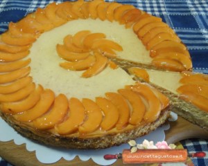 cheesecake alle albicocche cottura in forno