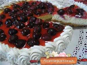 cheesecake ciliegie