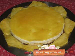 Cheesecake all ananas ligh