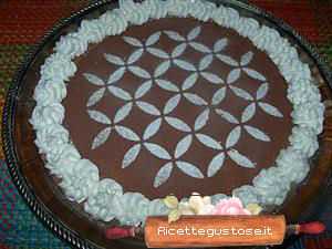 cheesecake al caffe e cioccolato