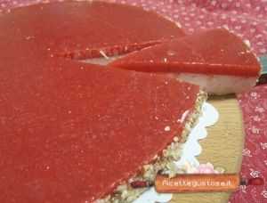 cheesecake fragole e limone