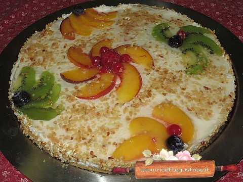 Cheesecake alla frutta fresca