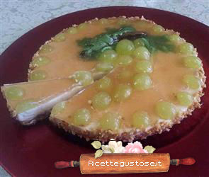 cheesecake mosto e uva