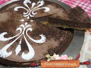 Cheesecake ricotta e budino al cioccolato