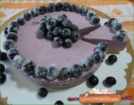 cheesecake uva fragola