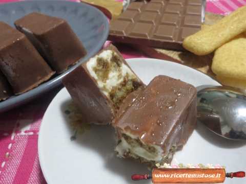 cioccolatini gelati al tiramisu