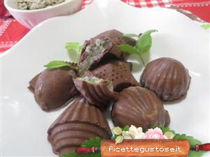 cioccolatini gelati alla menta