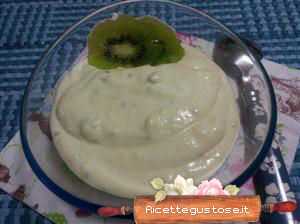 Crema al kiwi